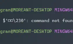Featured image of post 解决 Git Bash 中文乱码